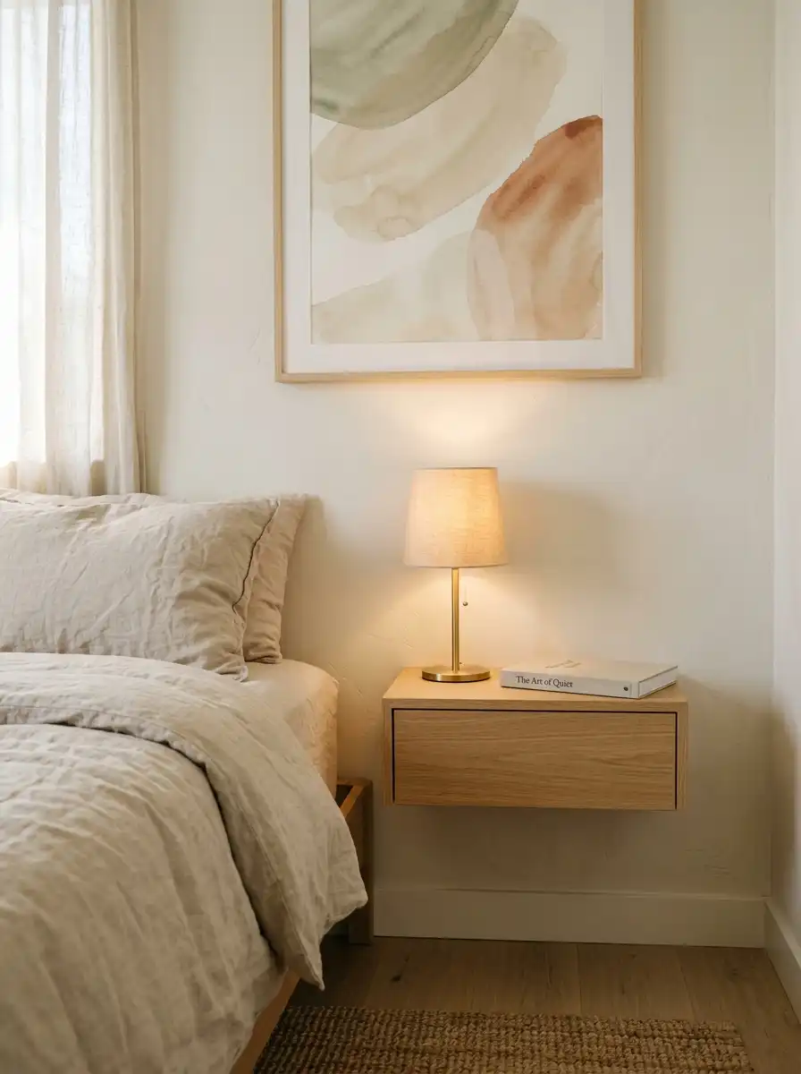 Keep the Area Around Your Bed Visually Quiet