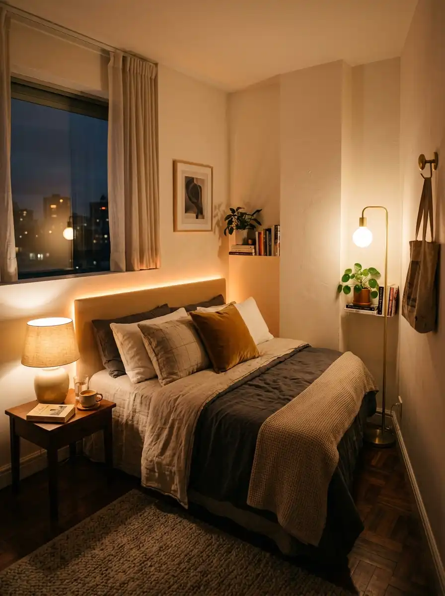 Layer Warm Lighting Instead of Using Only Ceiling Lights