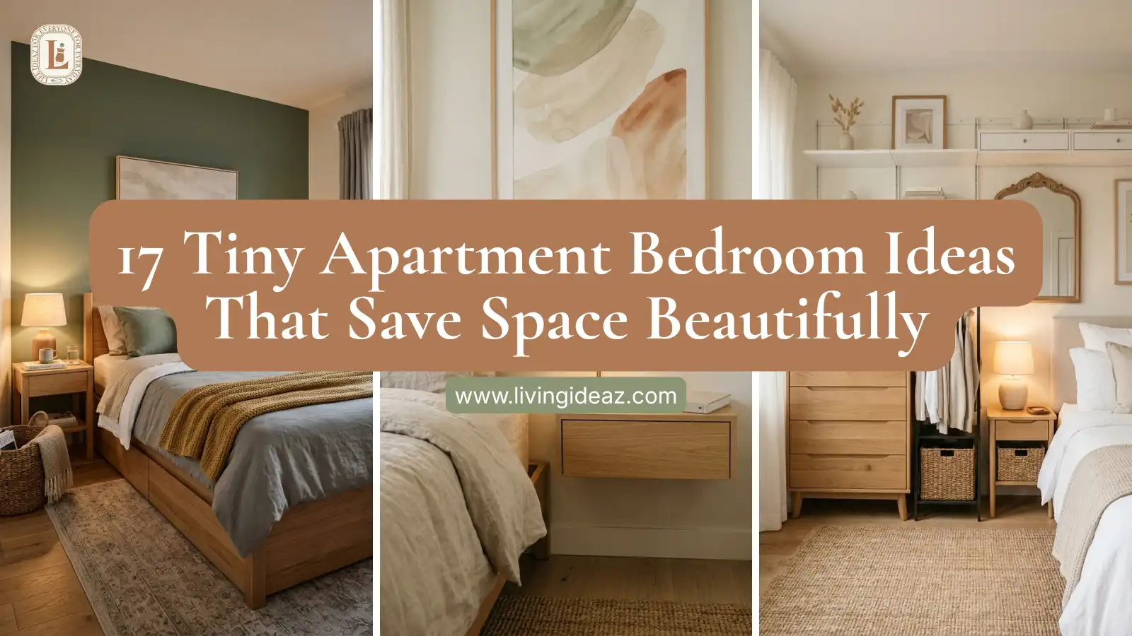 17 Tiny Apartment Bedroom Ideas That Save Space Beautifully