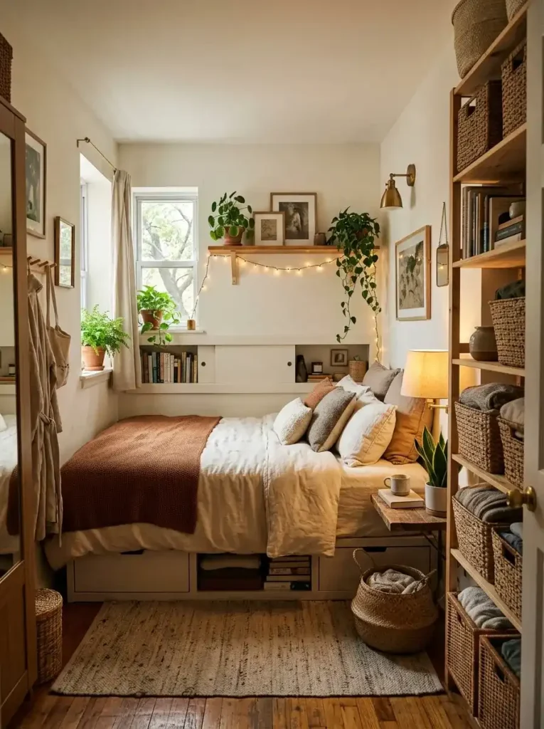 The Storage-Focused Cozy Setup