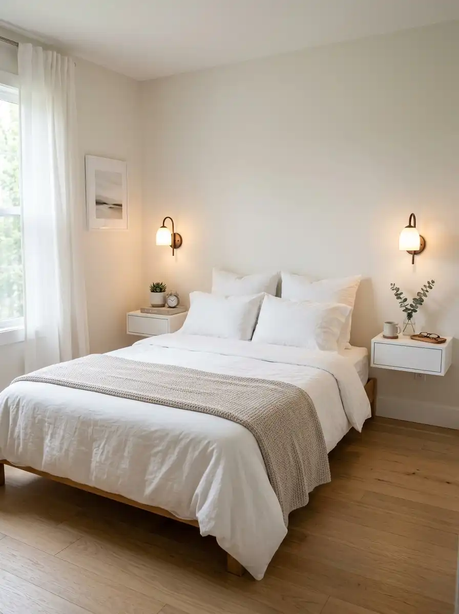 Mount Your Nightstands on the Wall