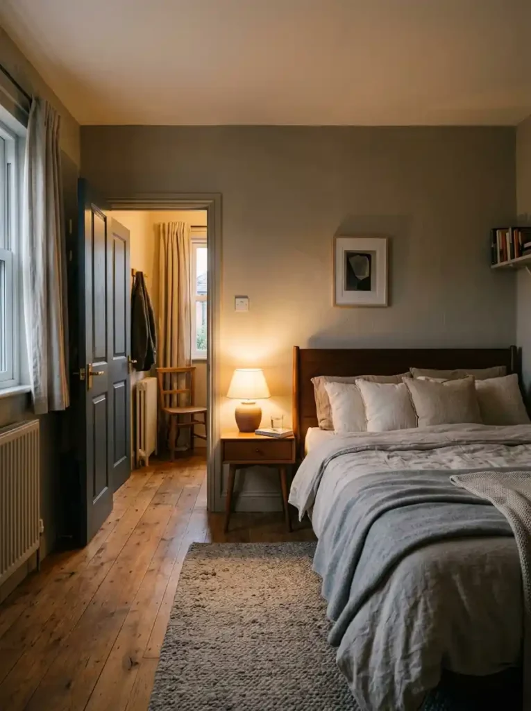 Keep the Bed Away From Direct Door Alignment