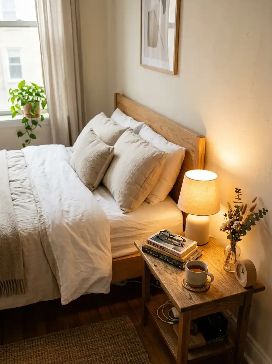 The Calm Bedside Setup