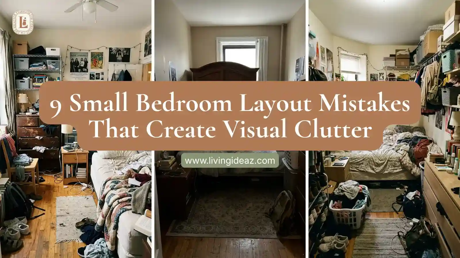Small Bedroom Layout Mistakes That Create Visual Clutter