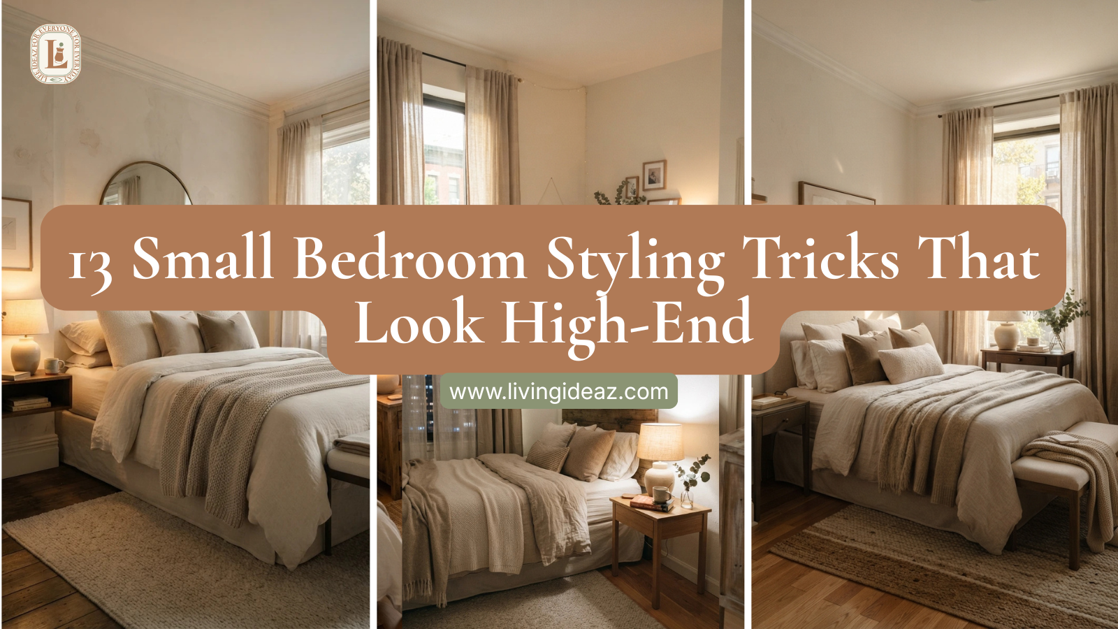 13 Small Bedroom Styling Tricks That Look High-End