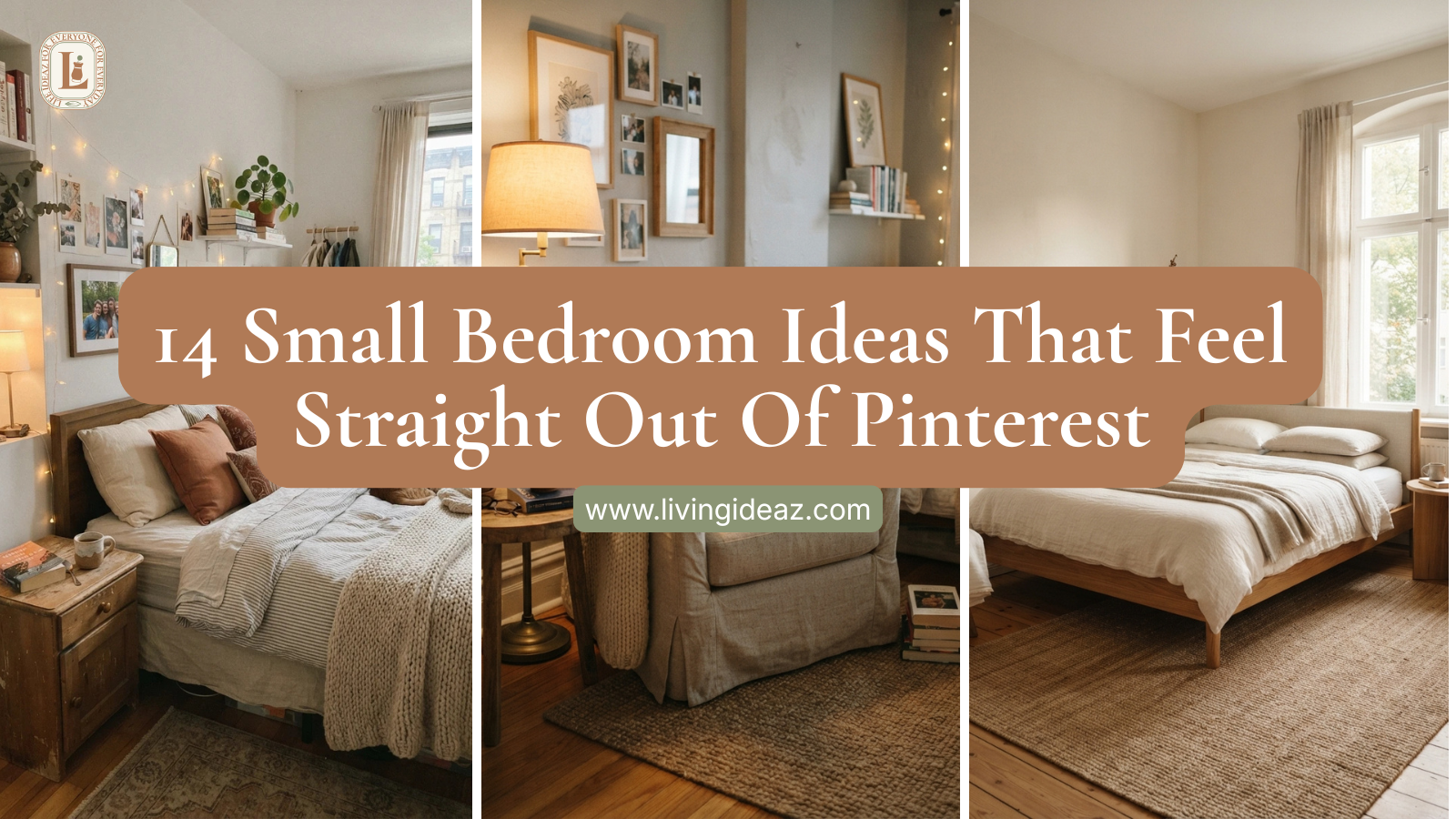 14 Small Bedroom Ideas That Feel Straight Out Of Pinterest