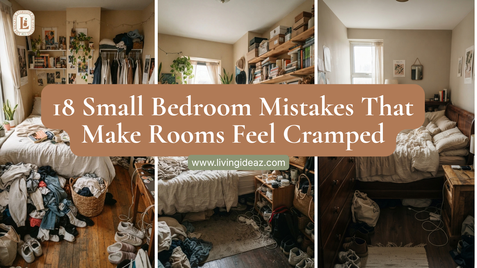 18 Small Bedroom Mistakes That Make Rooms Feel Cramped