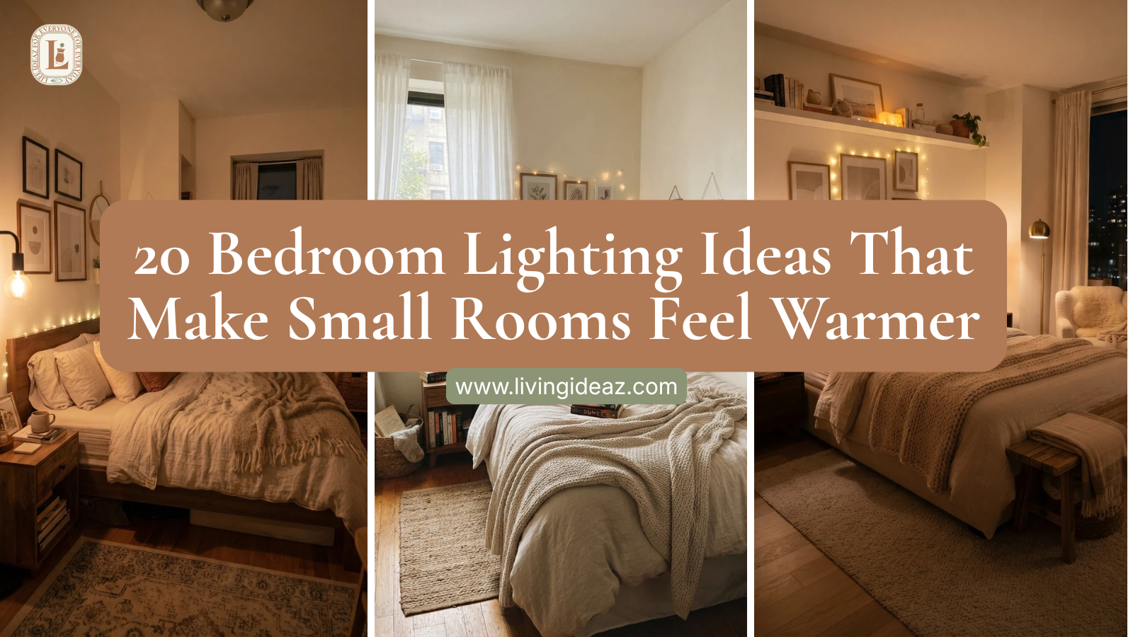 20 Bedroom Lighting Ideas That Make Small Rooms Feel Warmer