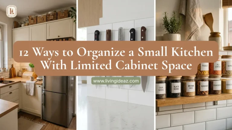 12 Ways to Organize a Small Kitchen With Limited Cabinet Space