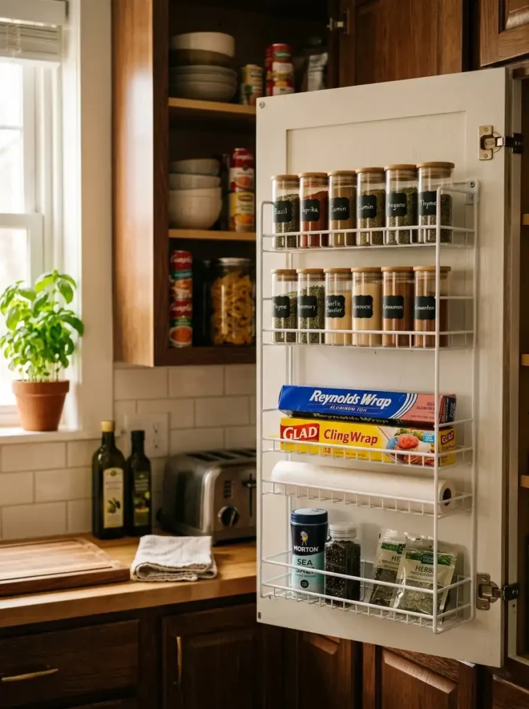 Use the Backs of Cabinet Doors