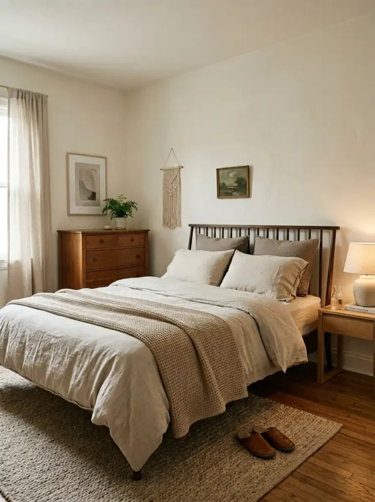 Float the Bed a Few Inches From the Wall