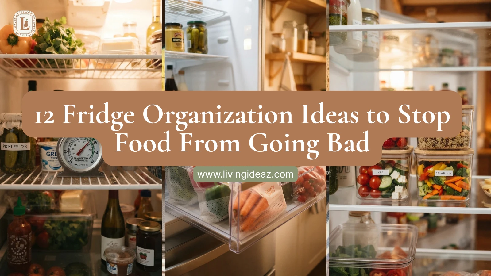 12 Fridge Organization Ideas to Stop Food From Going Bad