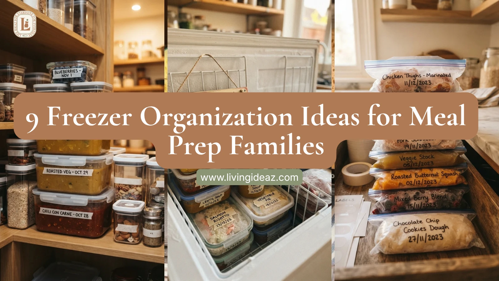 9 Freezer Organization Ideas for Meal Prep Families