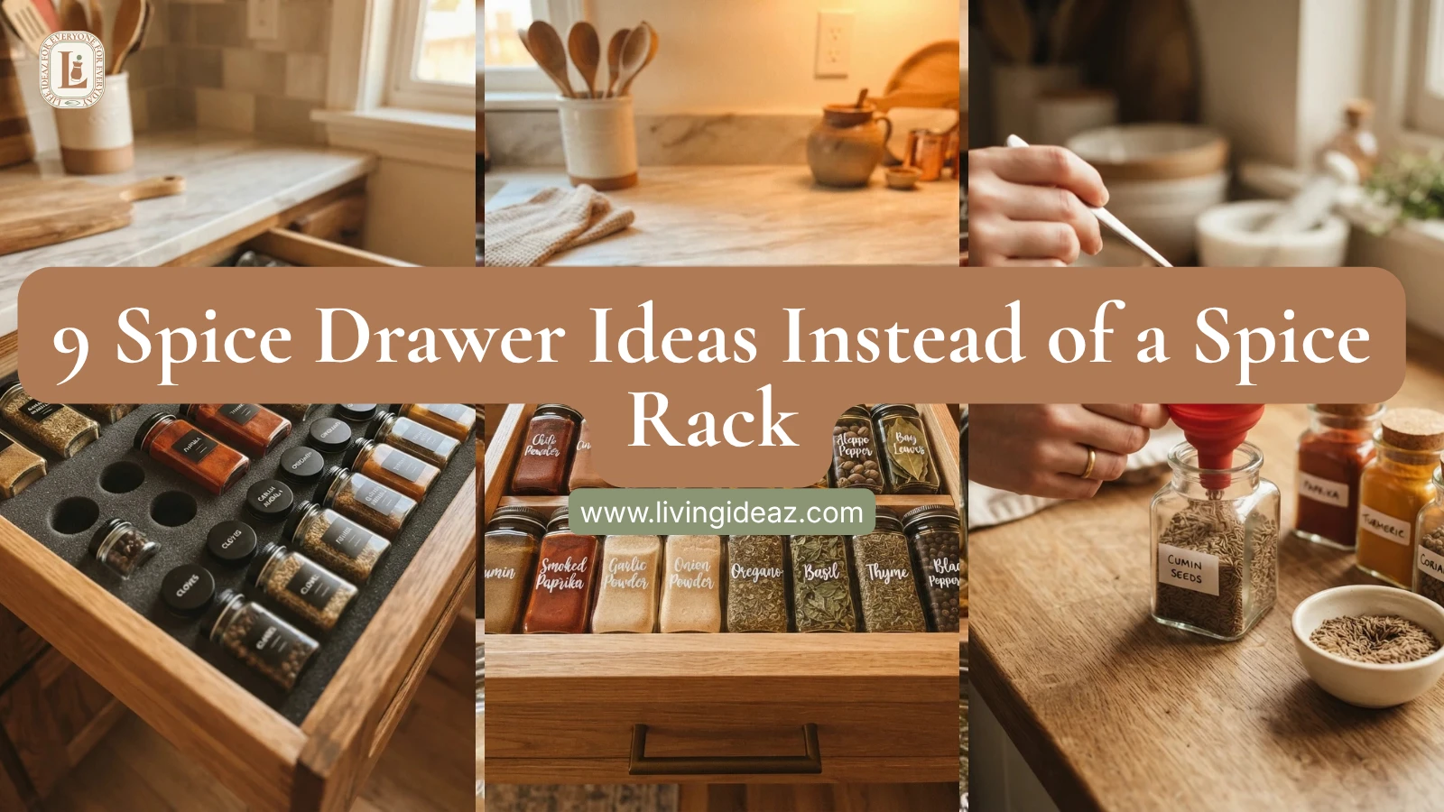 9 Spice Drawer Ideas Instead of a Spice Rack
