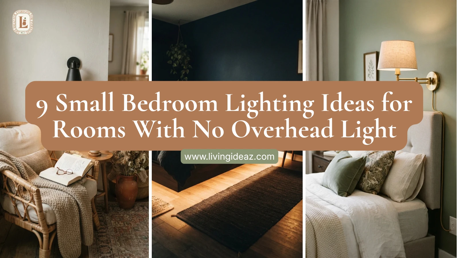 9 Small Bedroom Lighting Ideas for Rooms With No Overhead Light