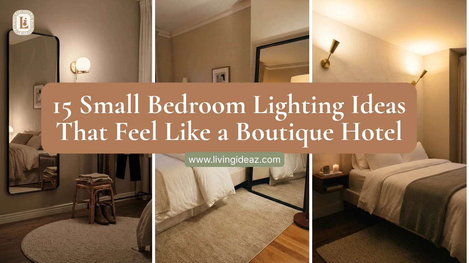 15 Small Bedroom Lighting Ideas That Feel Like a Boutique Hotel