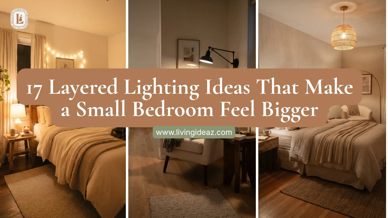 17 Layered Lighting Ideas That Make a Small Bedroom Feel Bigger