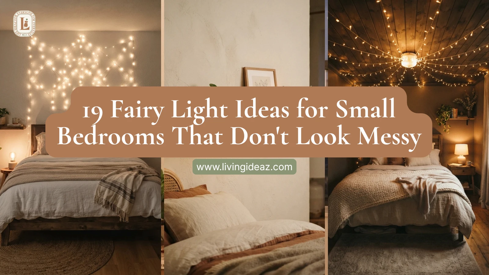 19 Fairy Light Ideas for Small Bedrooms That Don't Look Messy