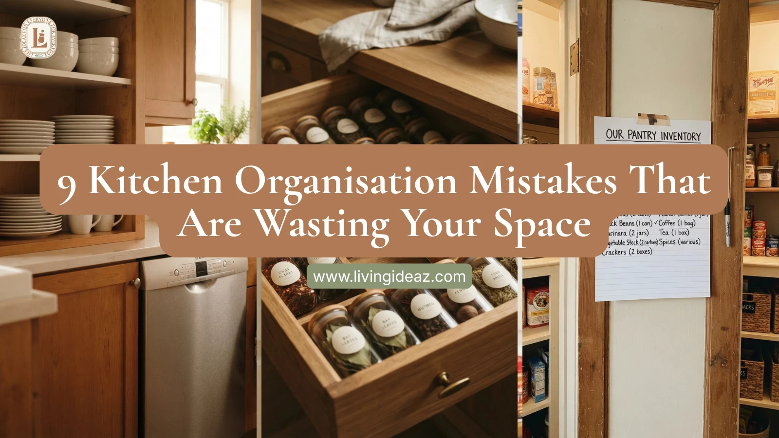 9 Kitchen Organisation Mistakes That Are Wasting Your Space