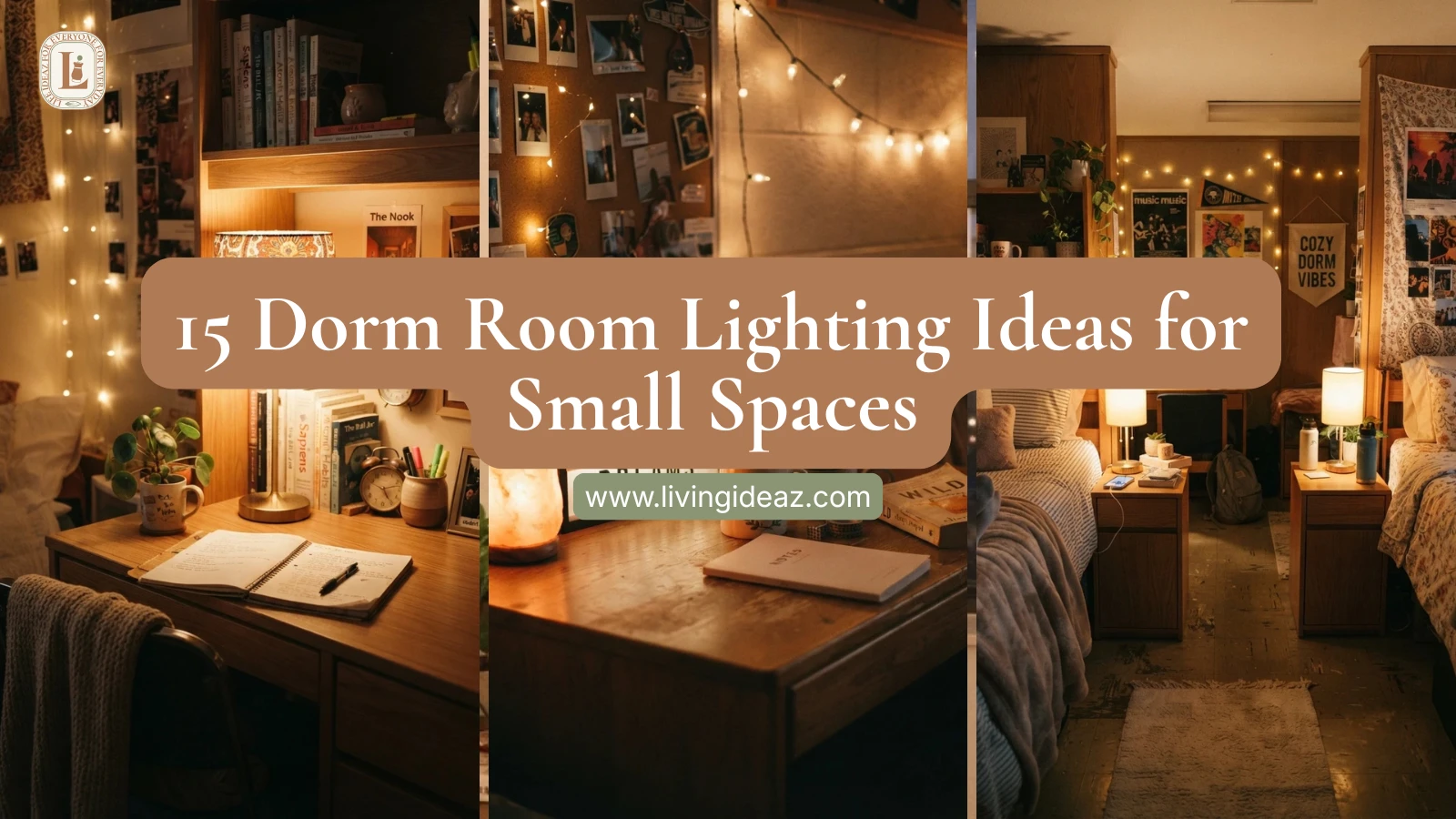 15 Dorm Room Lighting Ideas for Small Spaces
