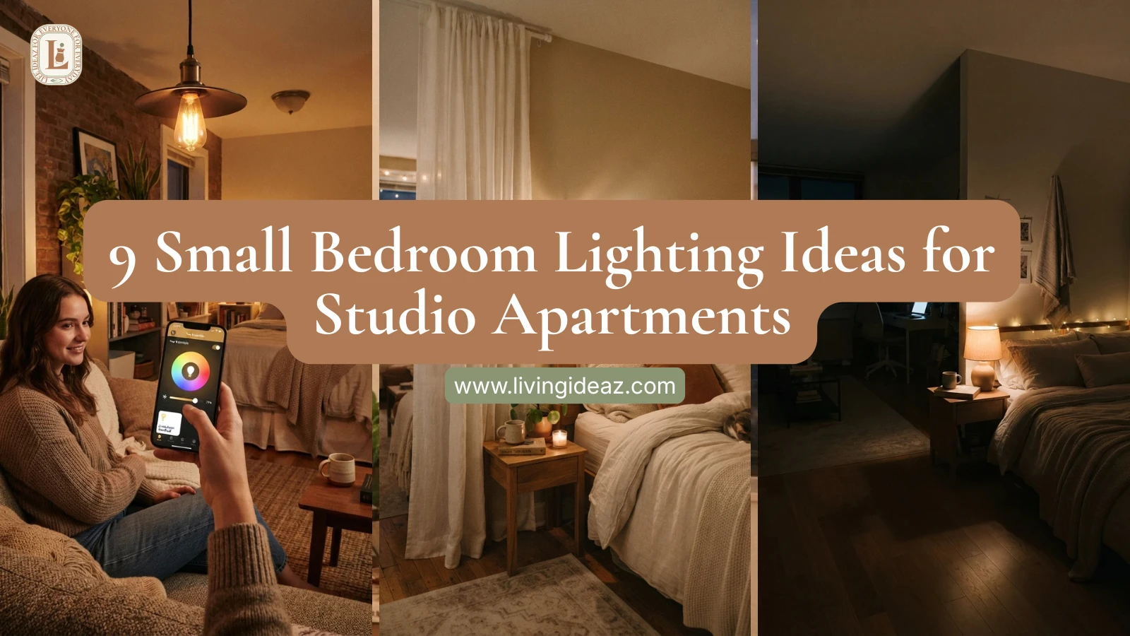 9 Small Bedroom Lighting Ideas for Studio Apartments