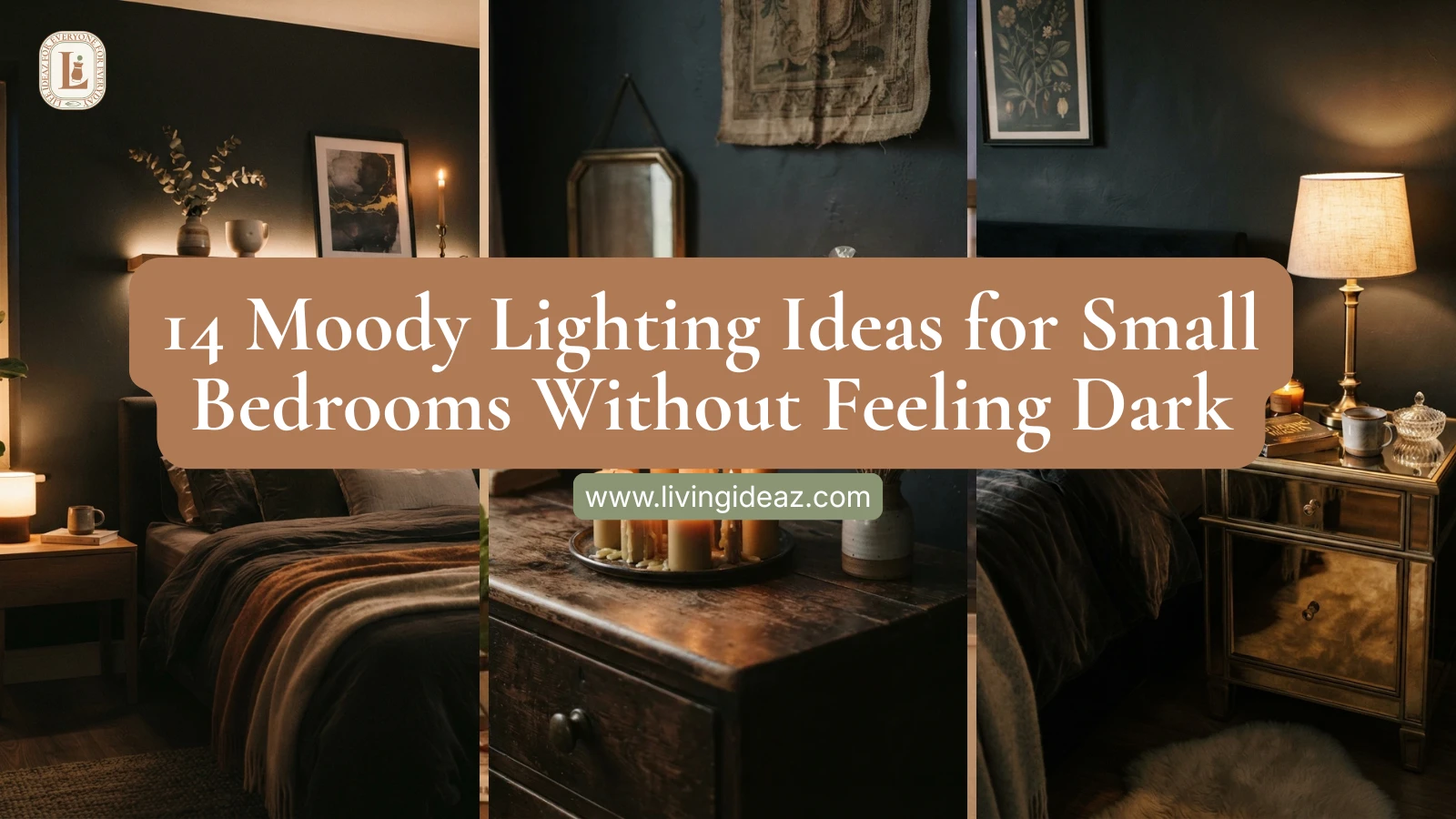 14 Moody Lighting Ideas for Small Bedrooms Without Feeling Dark