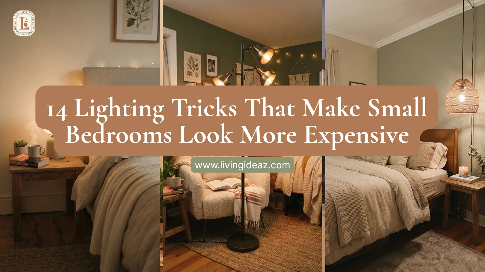 14 Lighting Tricks That Make Small Bedrooms Look More Expensive