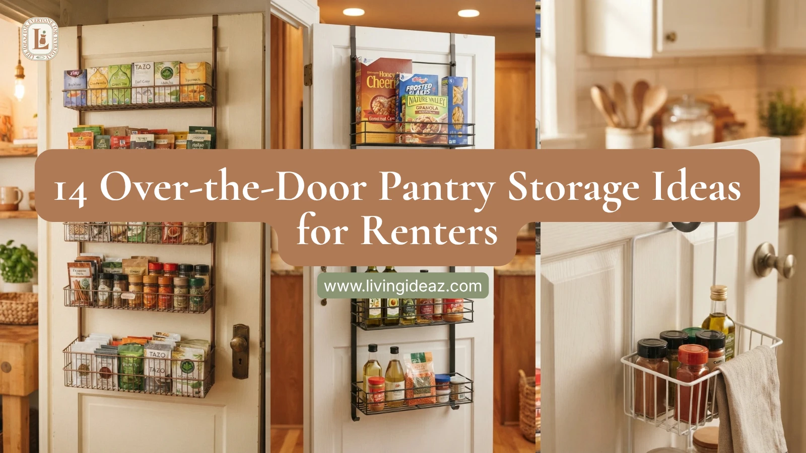 14 Over-the-Door Pantry Storage Ideas for Renters