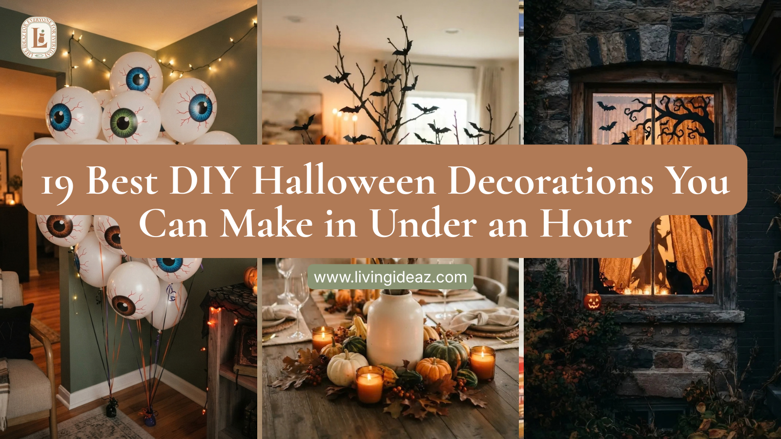 19 Best DIY Halloween Decorations You Can Make in Under an Hour