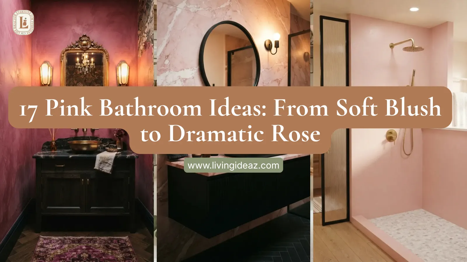 17 Pink Bathroom Ideas: From Soft Blush to Dramatic Rose