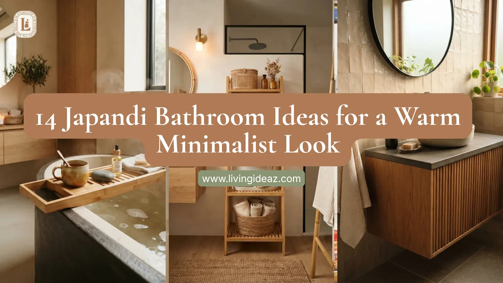 14 Japandi Bathroom Ideas for a Warm Minimalist Look