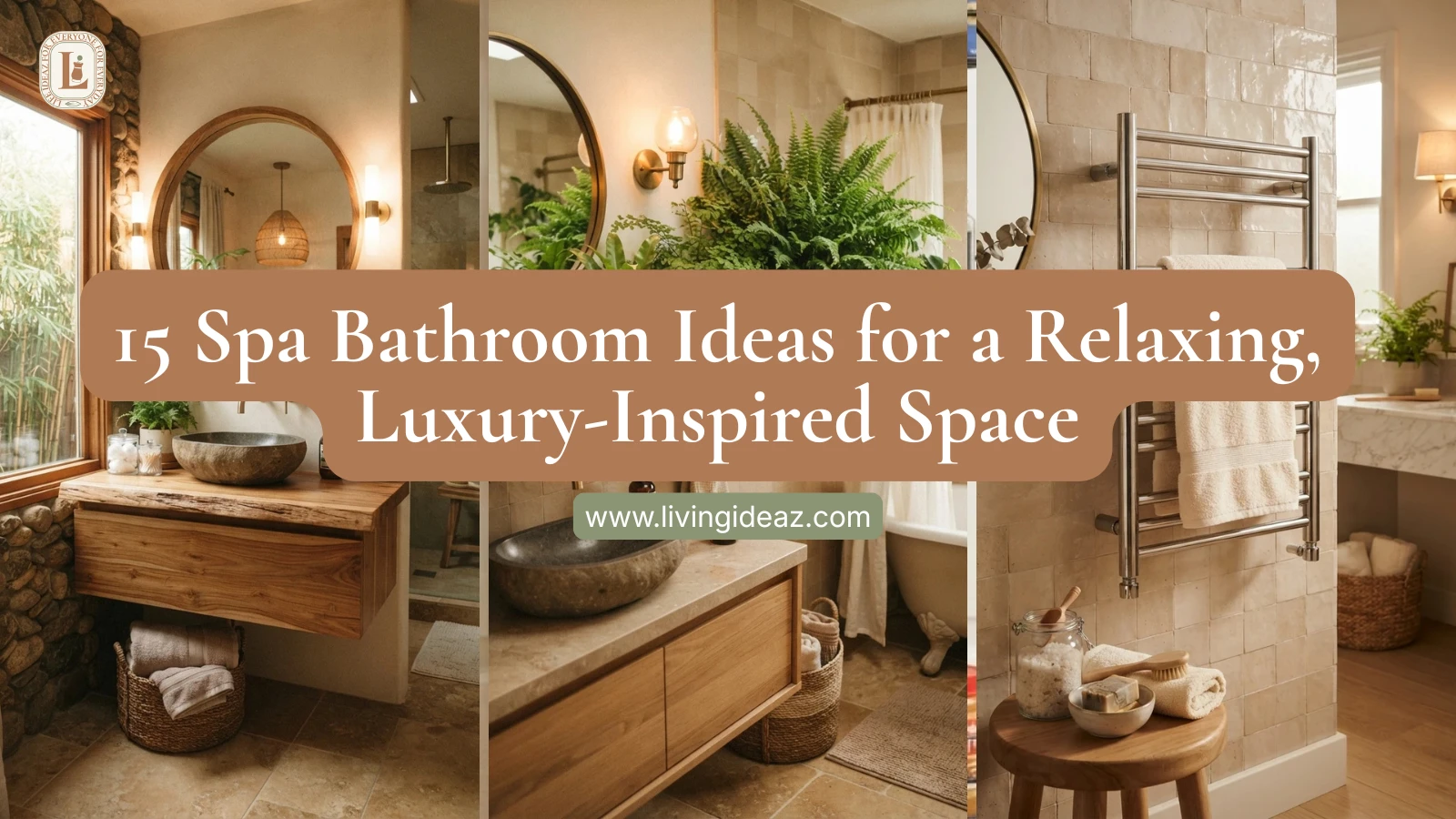 15 Spa Bathroom Ideas for a Relaxing, Luxury-Inspired Space