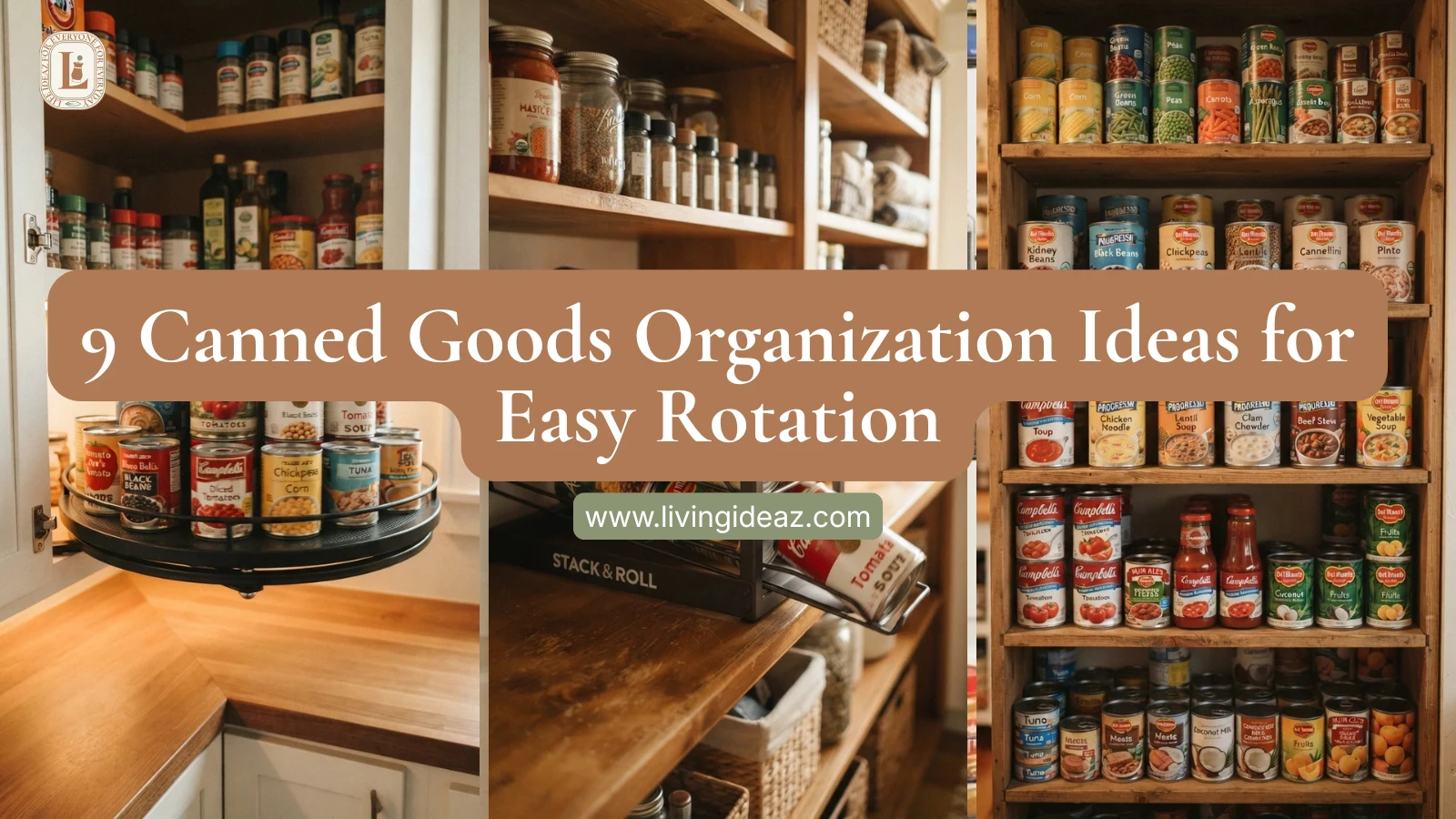 9 Canned Goods Organization Ideas for Easy Rotation